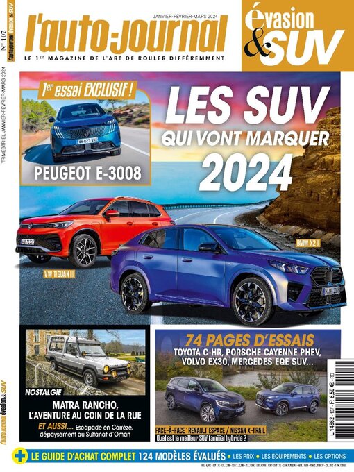 Title details for L'Auto-Journal 4x4  by Editions Mondadori Axel Springer (EMAS) - Available